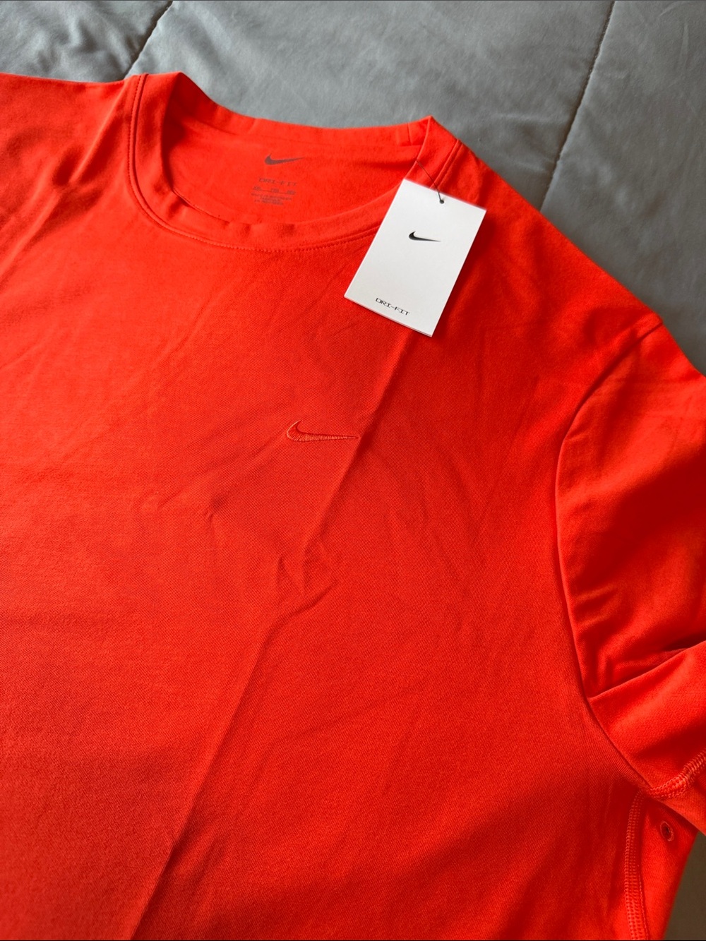 NWT Nike Dri-FIT Bright Orange Performance Tee Size XXL